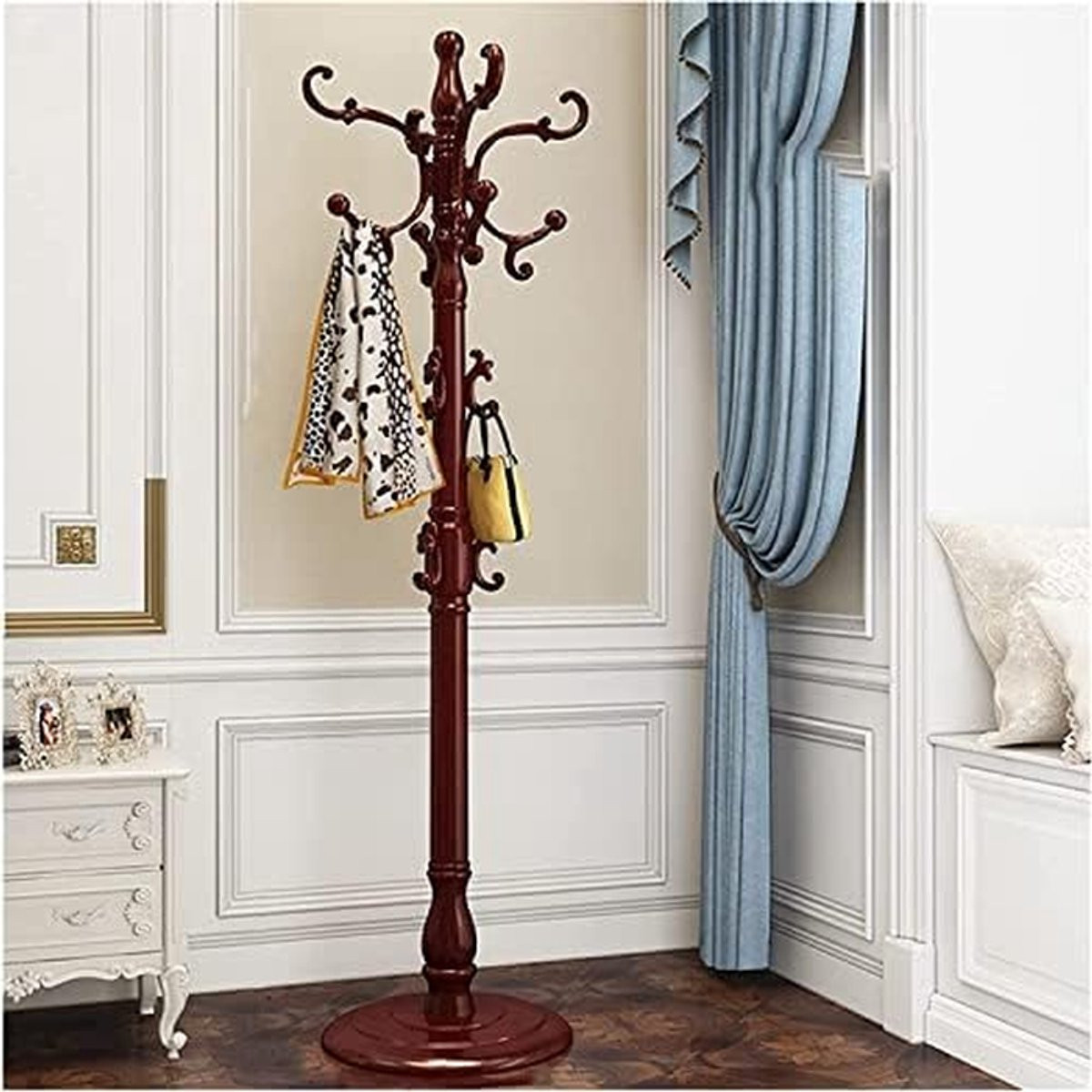 Boomvormige Kapstok Staande Garderobe Rood Hoogte: 182 cm