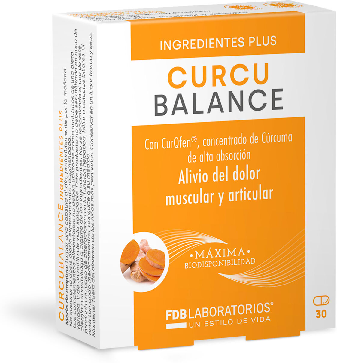 FDB Laboratorios Curcubalance 30 Kapseln
