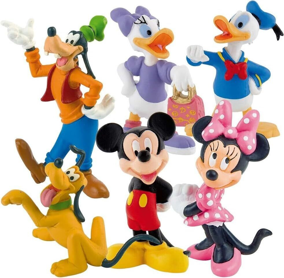 Bullyland Mickey Mouse Set van 6 speelfiguren