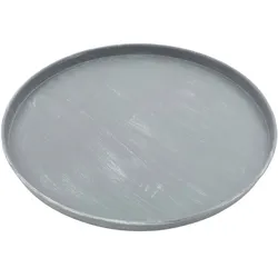 Tablett SIMPLY grau (D 29,50 cm) - grau - D 29,50 cm