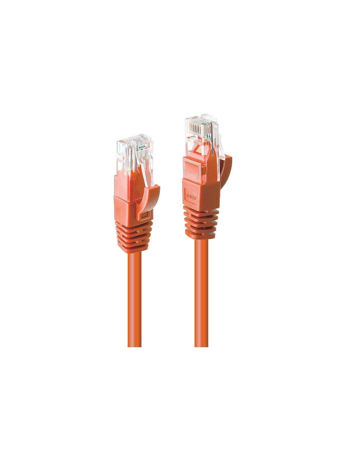 Lindy patch cable - 5 m - orange - Orange - 5m