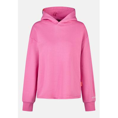 Kapuzenpullover SALZHAUT "Hoodie DÄMLACK", Damen, Gr. L, rosa (blossom), Pullover Kapuzenpullover