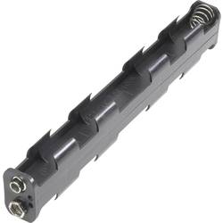 Goobay 12475 Batteriehalter 6x Mignon (AA) Druckknopfanschluss (L x B x H) 158 x 25.8 x 16.8 mm