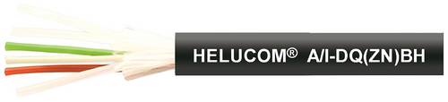 HELU 802280-100 Lichtwellenleiter Multimode OM3 Schwarz 100m