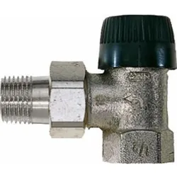 Buderus Logafix Thermostatventil TVE15 1/2'' Eck vernickelt VPE 10 Stück
