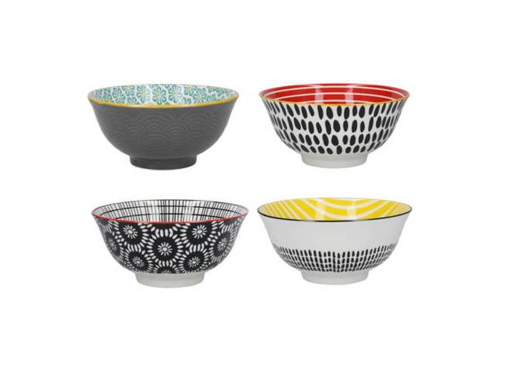 KitchenCraft kom (Ø15,5 cm) (set van 4)