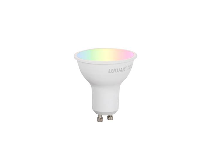 Applique murale intelligente noire avec WiFi GU10 IP44 - Baleno