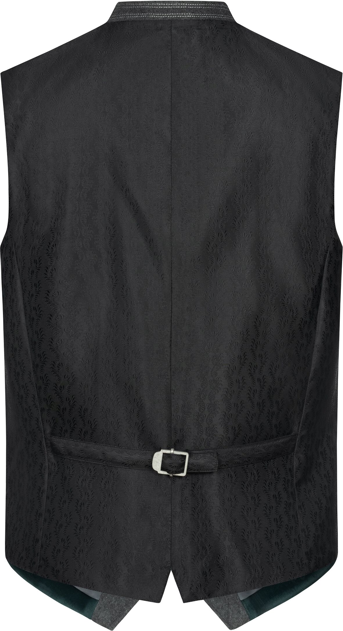 Trachtenweste NÜBLER "Trachtenweste Evan", Herren, Gr. 50, grün, Obermaterial: 100% Polyester PES. 100% Polyester PES., Westen Trachtenweste