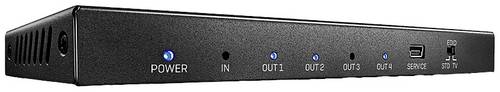 Lindy 4 Port HDMI 2.0 18G Splitter - Video-/Audio-Splitter - 4 x HDMI - Desktop