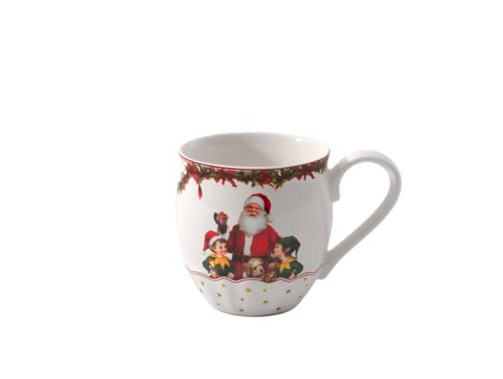Villeroy & Boch - Annual Christmas Edition 2026 Jahresbecher 14,5cm Bunt, Weihnachts-Sammlerstück, Limitiert, Golddetails, Tasse Weihnachten, Premium Porzellan