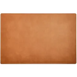 Schreibunterlage aus recyceltem Naturleder, 60 x 40 cm, braun, recyceltes Naturleder