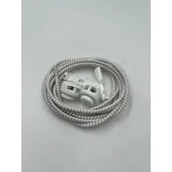 _Sonstige Marken Laces with Lock Schnellschnürsystem - Zweifarbig  Weiß-Schwarz