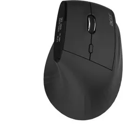 Acer Smart Fit Vertical Mouse retail pack (Kabellos), Maus, Schwarz
