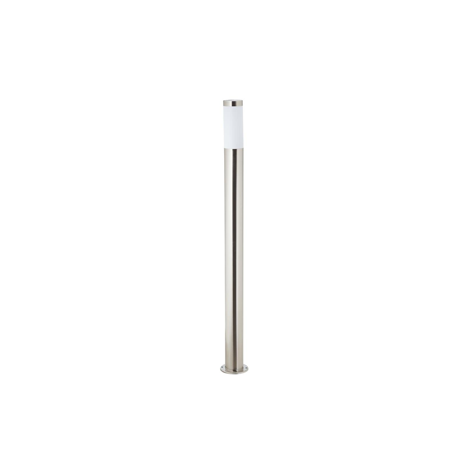 ?Brilliant Chorus Wegeleuchte Edelstahl 81 cm - Außenleuchte mit IP44 Spritzwasserschutz, geeignet für LED & Normallampen, ideal für Gartenwege & Einfahrten?