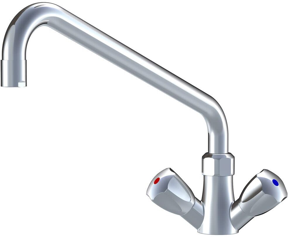 KWC Gastro two-handle sink mixer for professional kitchen, projection 35 cm K.24.41.05.000C07