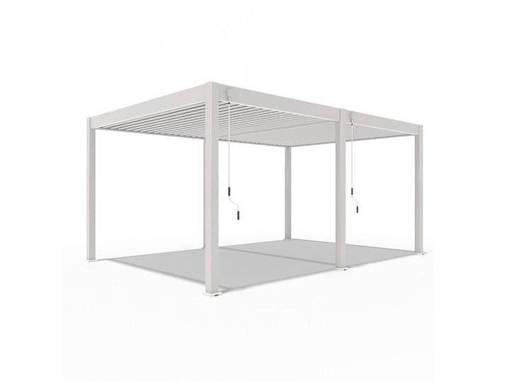 Gardenson Pergola, Metall, 360x255x530 cm, Sonnen- & Sichtschutz, Pergolas