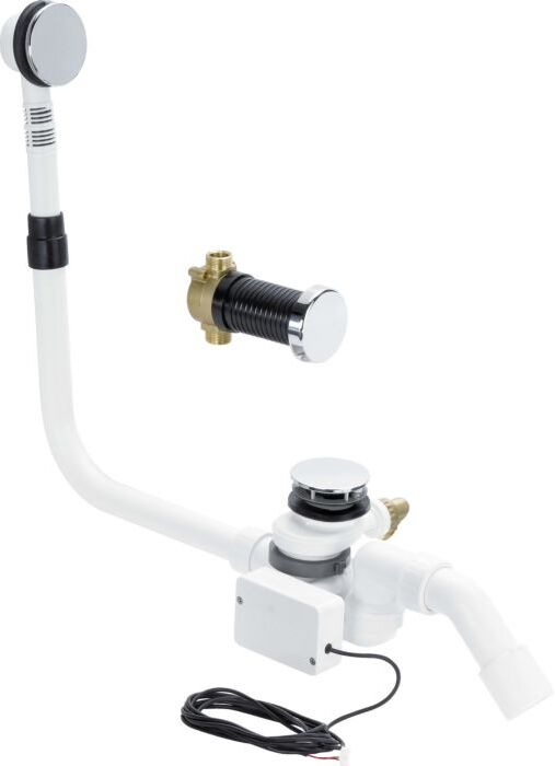 Viega Multiplex Trio Ab-/Überlaufgarnitur 675493 DN 40/50, verchromt