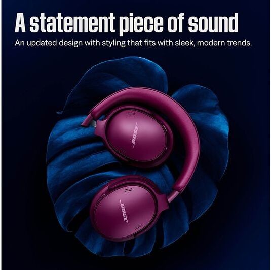 Bose QuietComfort Ultra Headphones 2nd Gen Wireless Over-Ear Headphones - Plum