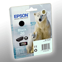 Epson Tinte C13T260140 schwarz 26