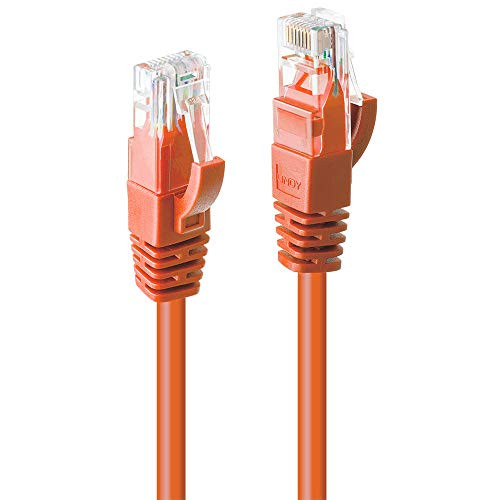 Lindy 48112 Cat6 U/UTP Netwerkkabel, 10 meter, Oranje