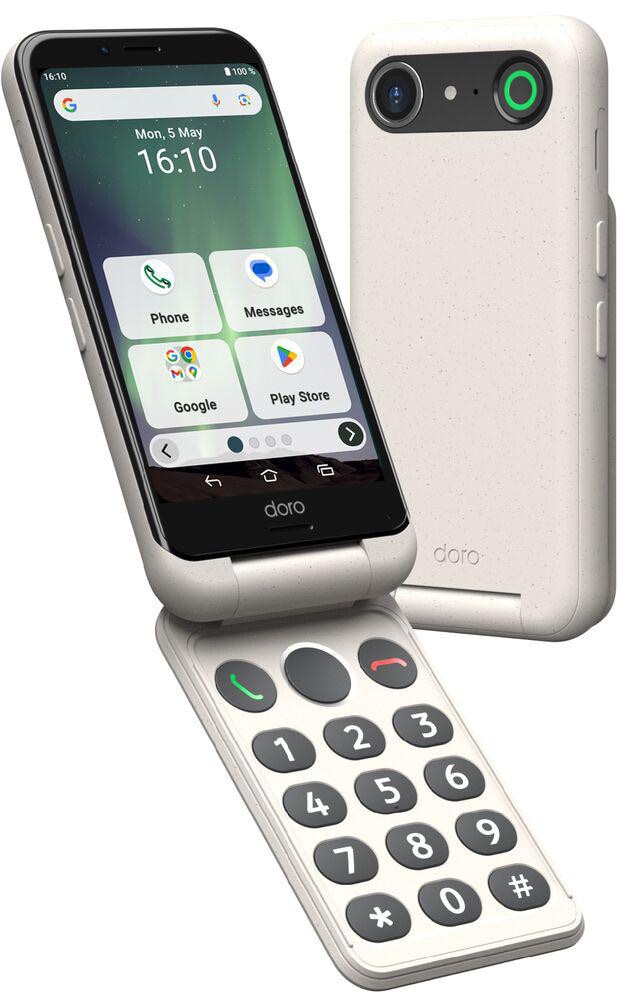 Doro Aurora A20 Smartphone 4GB/64GB Dual-SIM Doro Easy Interface Weiß