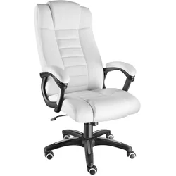 tectake Luxus Chefsessel  Weiß