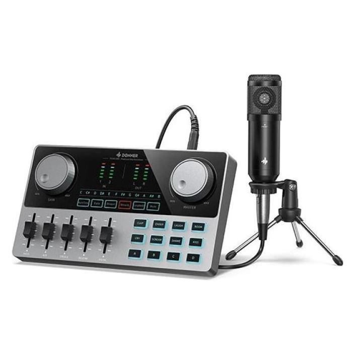 Donner Zestaw podcast z mikrofonem (DONNER PODCAST BUNDLE)