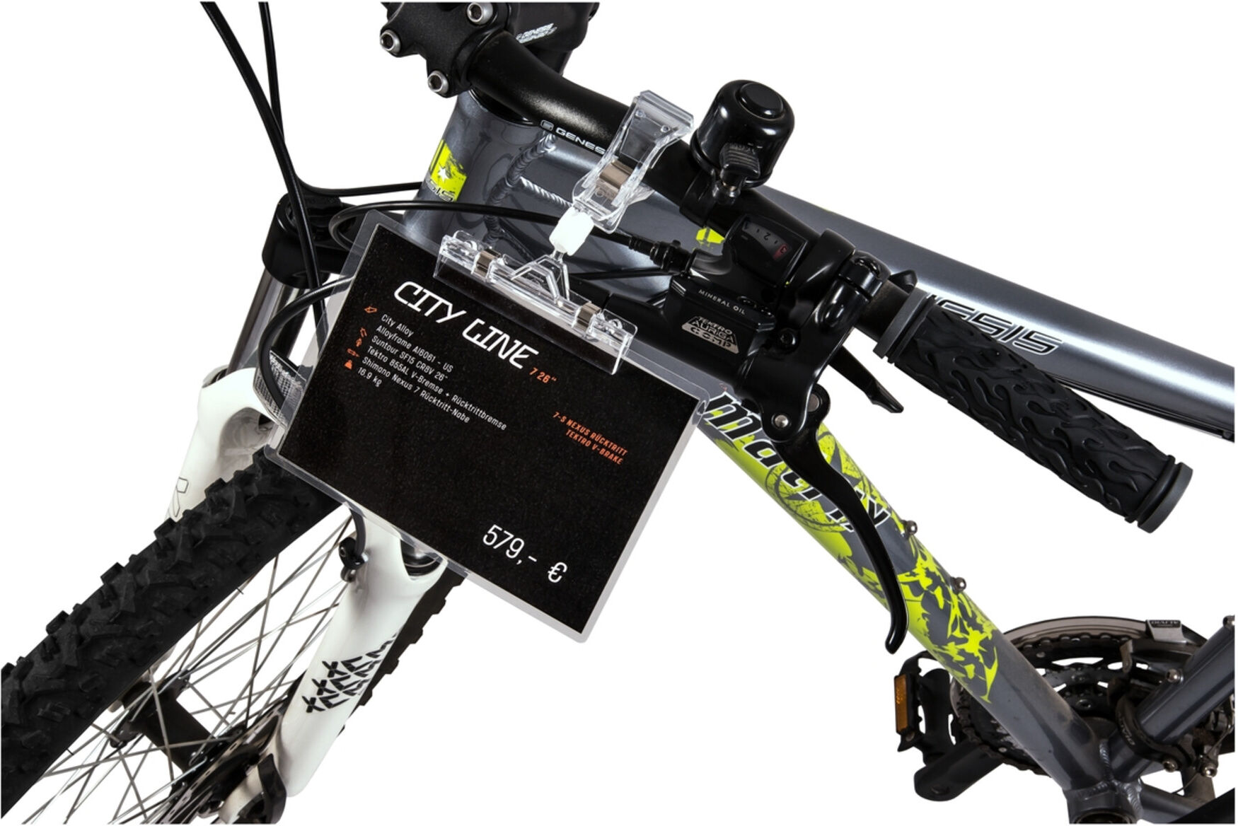 Eichner Allzweckhalterung mit Clip 80 mm und Mag (9219-00918)