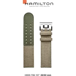 Hamilton - Khaki Field Auto Band-set Textil-grün-22/22 H694.706.107 - grün