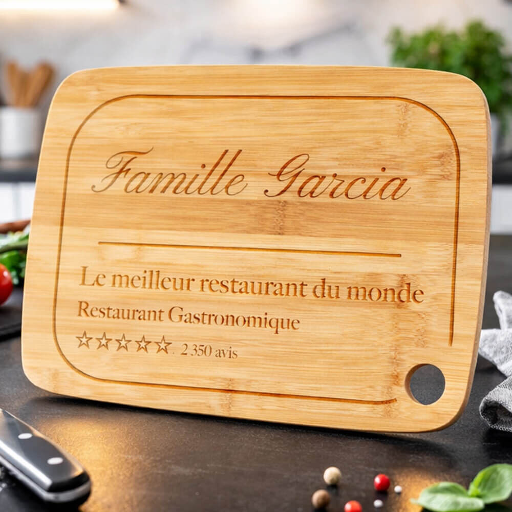 Ocadeau Planche à découper restaurant