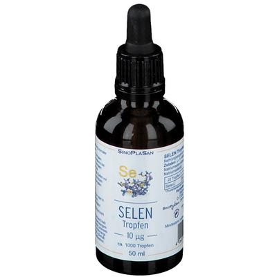 Selen Tropfen 10 µg flüssig 50 ml zum Einnehmen