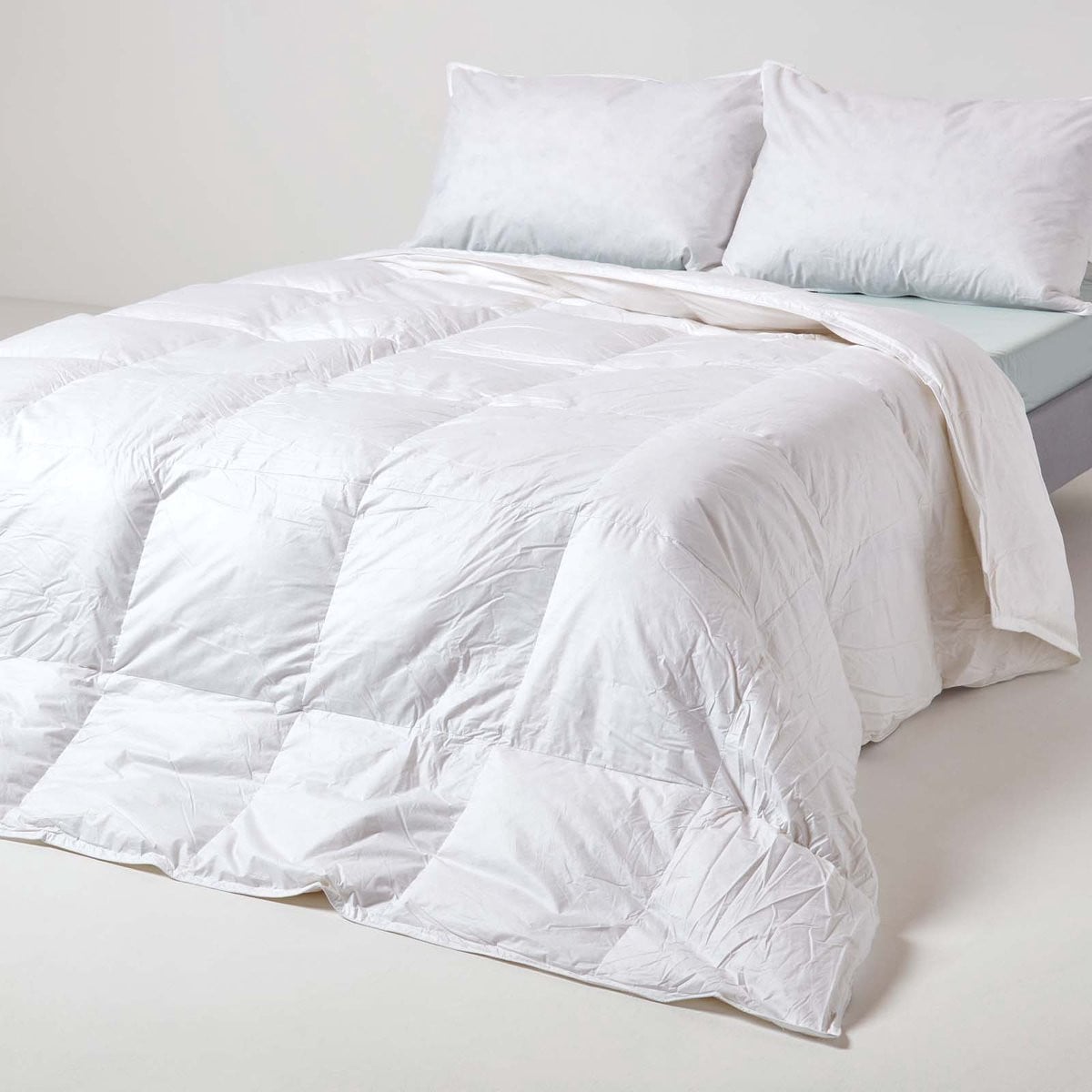 Homescapes Luxury Eendendons Dekbed – Allround – Katoen 300TC – Warmteklasse 2 – 135/140x200 cm