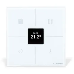Etherma Design-Einbauthermostat eTOUCH-hybrid