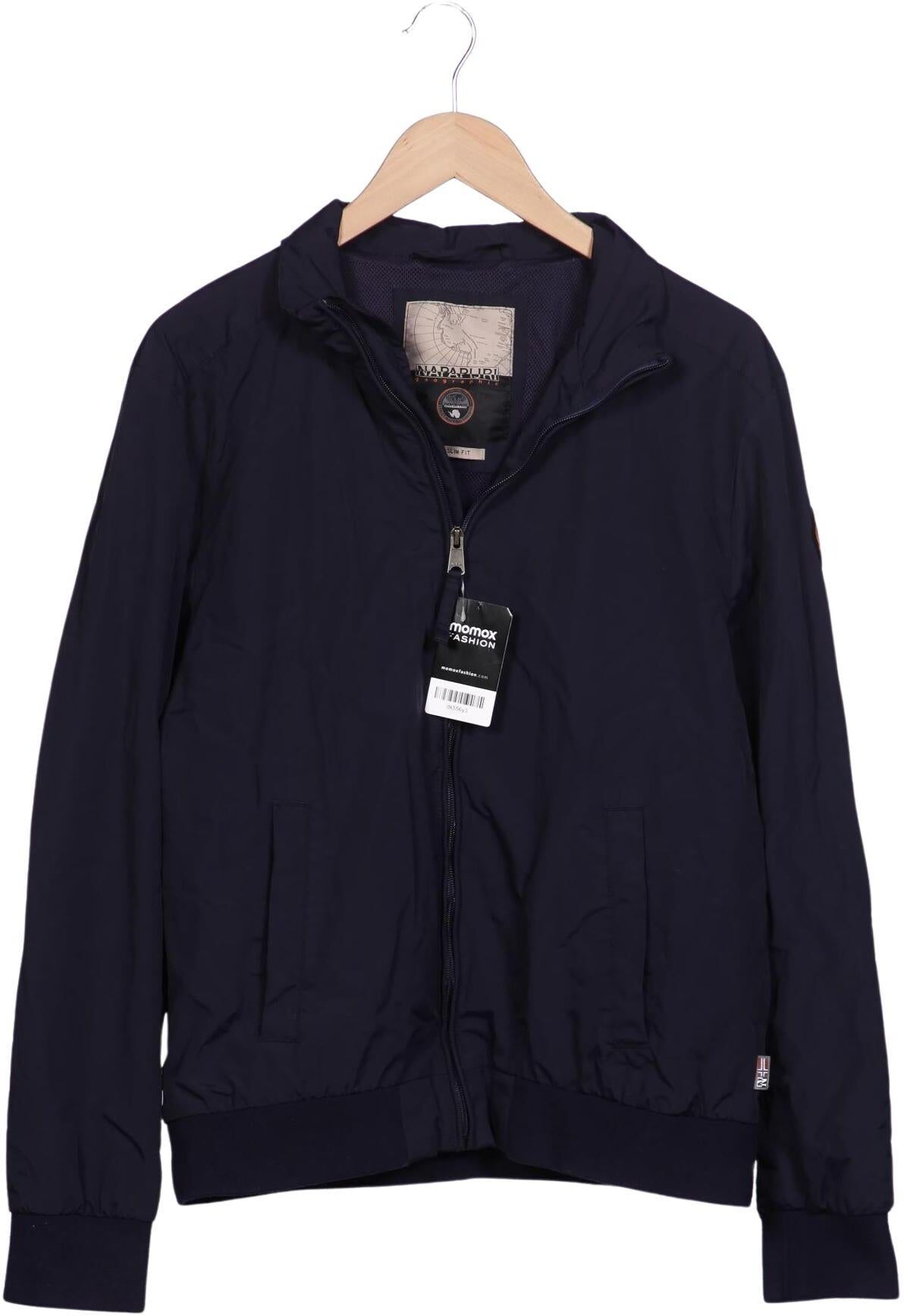 Napapijri Herren Jacke, Marineblau, Gr. L, Synthetik - Second Hand