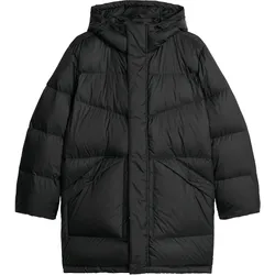 Marc O'Polo Denim Herren Wintermantel - Woven Outdoor Coats, gesteppt, Kaupze Schwarz / M