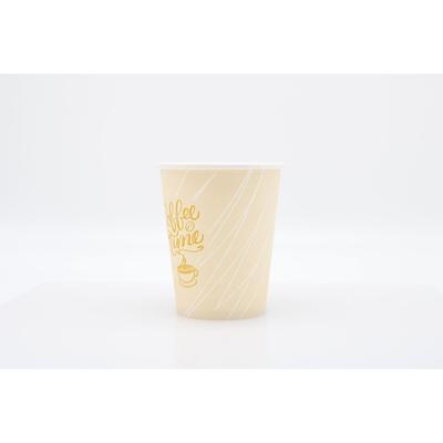 500x Coffee To Go Becher 8oz 200ml Gelb