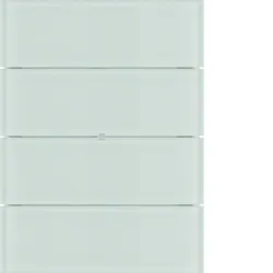 Berker 75164590 Tastsensor 4fach Komfort B.IQ Glas, polarweiß