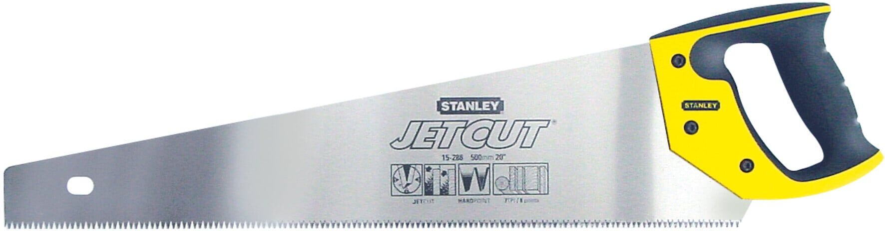 Stanley Handsäge JetCut 500 mm, 7 Zähne/Inch (2-15-288)