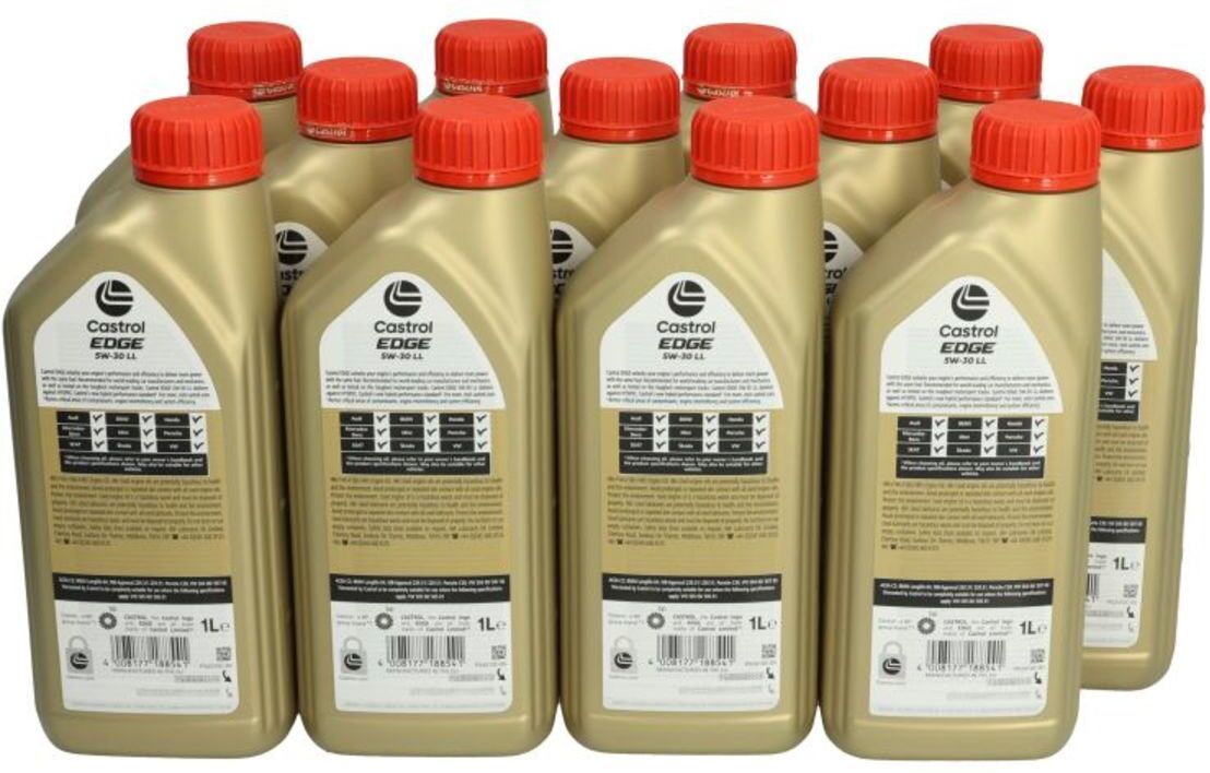 Motoröl CASTROL 15F7DA Edge 5W30 LL 12L