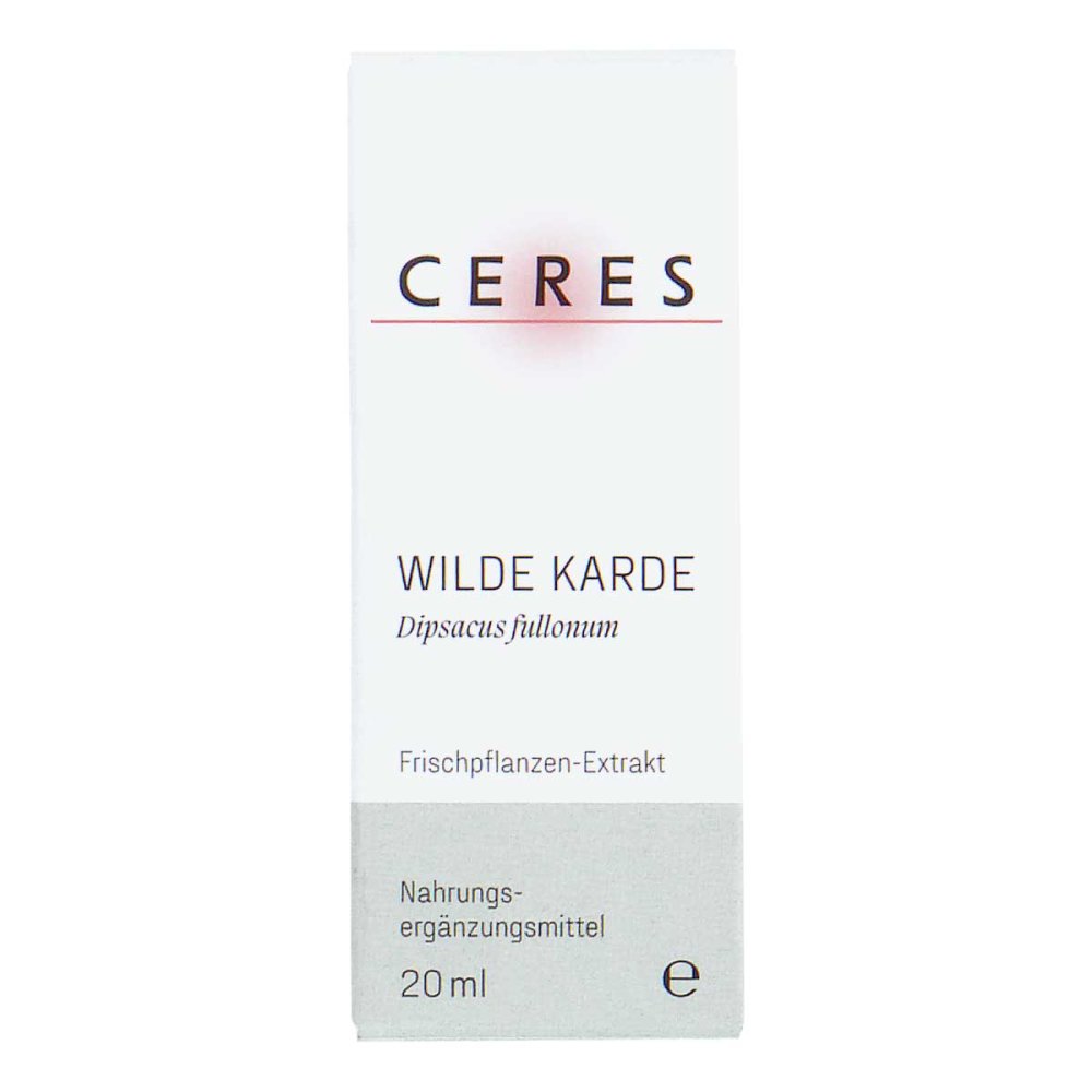 CERES Heilmittel GmbH Ceres Wilde Karde Dipsacus Fullonum Extrakt Tropf. 19209205