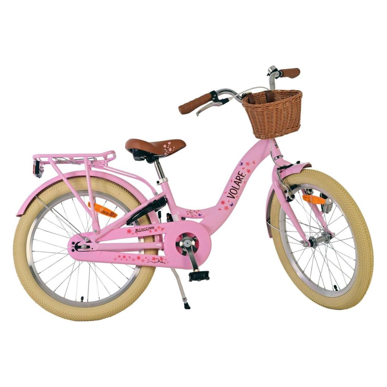 Volare Blossom Kinderfiets - Meisjes - 20 inch - Roze (52040) (20") (52040)