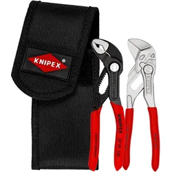 KNIPEX Mini-Zangenset in Werkzeuggürteltasche 153 mm - 002072V04