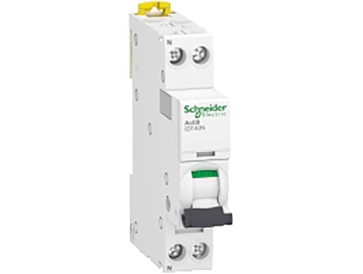 Schneider Electric - Acti9 iDT40N - disjoncteur modulaire - 1P+N C 20A 6000A/10kA - A9P24620
