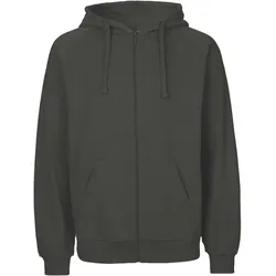 Neutral Herren Bio Kapuzen Sweatjacke O63301 charcoal XXL