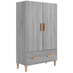 Helloshop26 - Buffet Sideboard Kommode Kleiderschrank Aufbewahrungsmöbel Organizer Küche Wohnzimmer Lounge Sonoma 70 x 31 x 115 cm 02_0036504