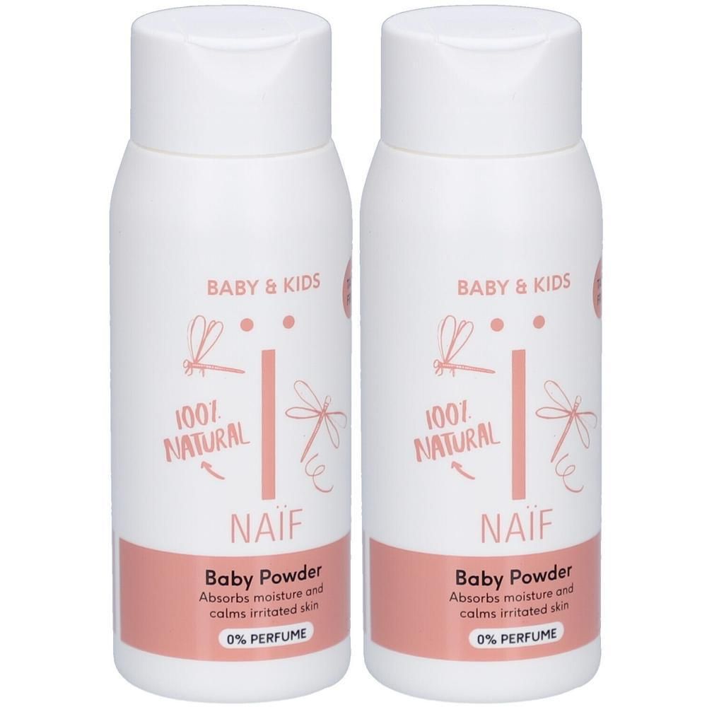 Naïf Baby Powder 80gr x2 2x80 g Puder
