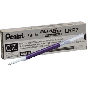 Pentel Gelschreibermine LRP7-VX, Strichbreite 0,35mm, violett, 12 Stück