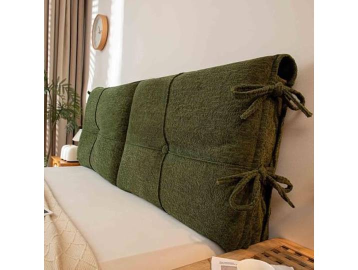 ABZDUNG Kopfteil Bett Rückenkissen – Großes Lesekissen für Bett & Sofa Bequemes Rückenstützkissen fürs Lesen, Entspannen & Sitzen(A,200x60x10cm)