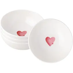 Villeroy & Boch With Love Müslischalen Sending Love, Schüssel + Schale, Mehrfarbig