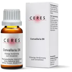CERES Convallaria D 6 Dilution 20 ml